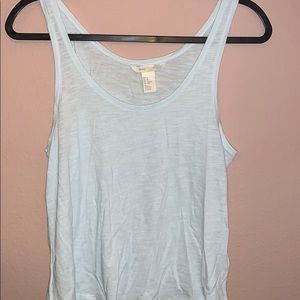 Basic Baby Blue H&M tank Top